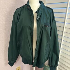 Members Only HunterGreen Racer Jacket
